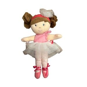 JoLijou Plush Doll Paris Les Tutus DouDou et Compagnie - Ballerina - Brown Hair